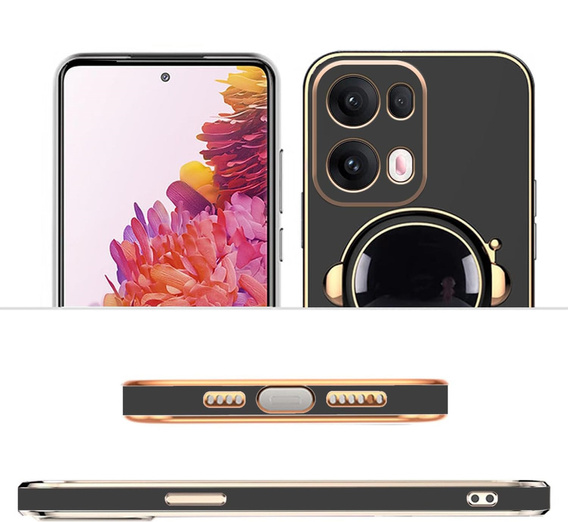 Obal na mobil pre Oppo Reno 13, Astronaut, čierne