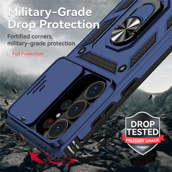 Puzdro s podstavcom a krytom objektívu pre Samsung Galaxy S26 Ultra