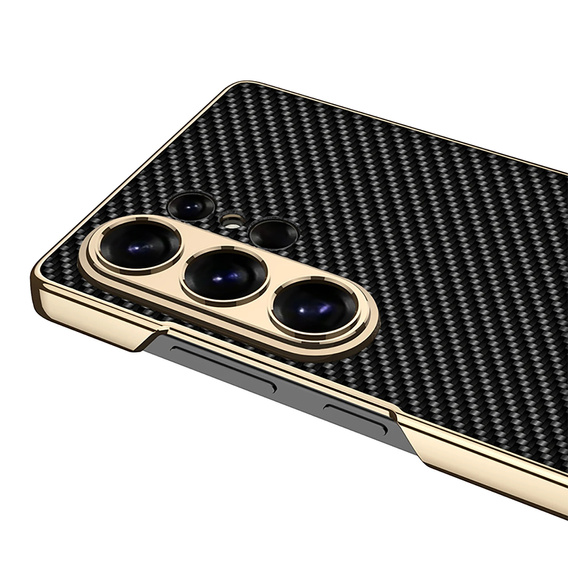 Kožené puzdro Electro Frame s podstavcom pre Samsung Galaxy S26 Ultra