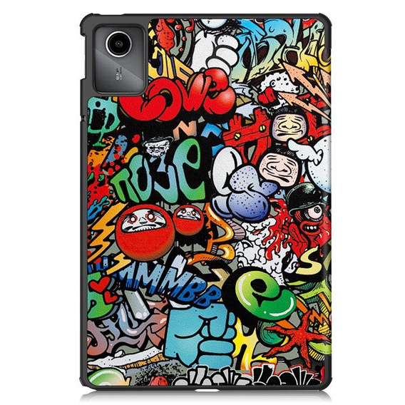 Puzdro pre Lenovo Tab M11, Smartcase, graffiti