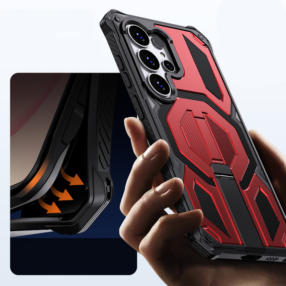 Ochranné puzdro kompatibilné s MagSafe so stojanom pre Samsung Galaxy S26 Ultra