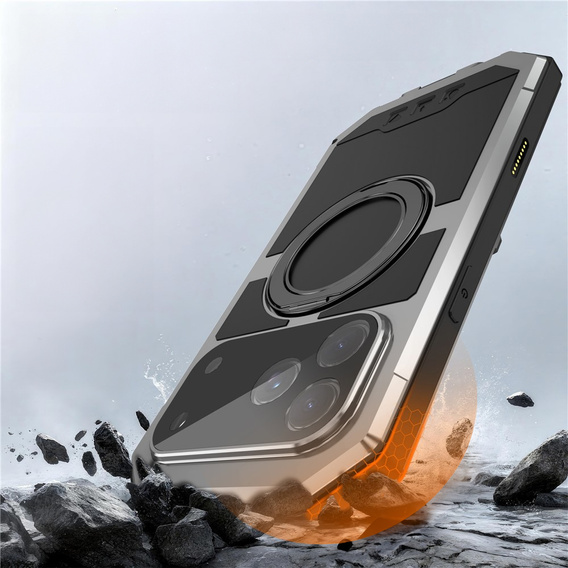 Puzdro R-JUST s MagSafe a stojanom pre iPhone 17 Pro Max