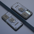 Puzdro pre Samsung Galaxy M15 5G, KickStand Camera Lens, modré