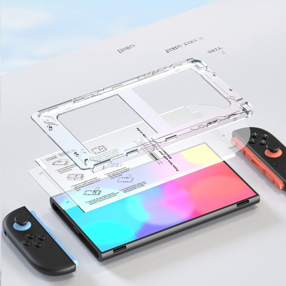 Sada 2x Tvrdené sklo s aplikátorom – Nintendo Switch 2