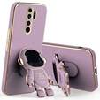 Obal na mobil pre Xiaomi Redmi Note 8 Pro, Astronaut, fialové