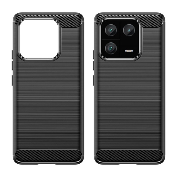 Obal na mobil pre Xiaomi 13 Pro, Carbon, čierne