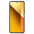 Silikónové puzdro pre Xiaomi Redmi Note 13 5G, s ochranou fotoaparátu, transparentné / modré + tvrdené sklo 9H