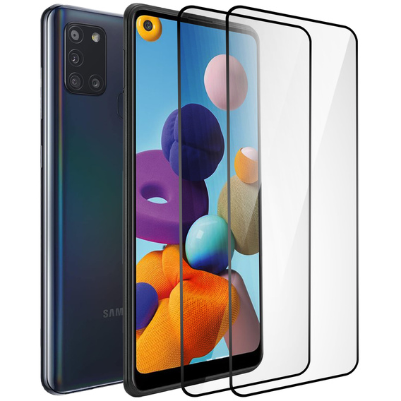 2x keramické hybridné sklo ERBORD pre Samsung Galaxy A21S
