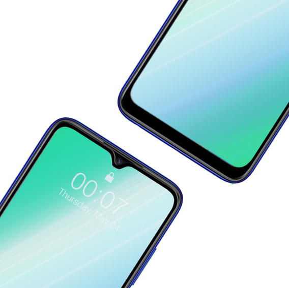 2x tvrdené sklo pre Xiaomi Redmi Note 8 Pro, ERBORD 3D pre celý displej