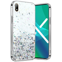 Obal na mobil pre Huawei Y5 2019, Glittery, priehľadné