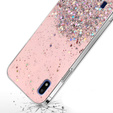 Obal na mobil pre Samsung Galaxy A10, Glittery, ružové
