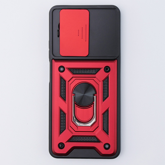 Obal na mobil pre Realme 11 5G, CamShield Slide, červené
