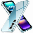 Obal na mobil pre Infinix Hot 50 Pro+ 4G, Dropproof, priehľadné
