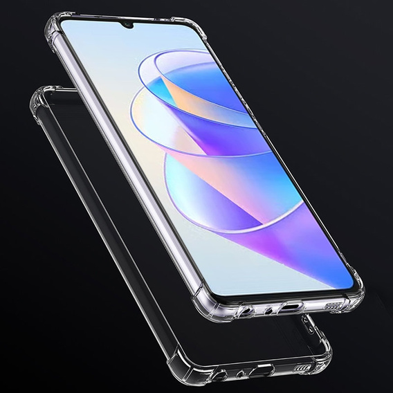 Obal na mobil pre Honor X7a 5G, Dropproof, priehľadné