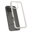 Puzdro Spigen pre iPhone 16 Pro Max, Ultra Hybrid, transparentný / titánový + tvrdené sklo 9H