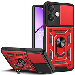 Obal na mobil pre Oppo A40 / Oppo A40m, CamShield Slide, červené
