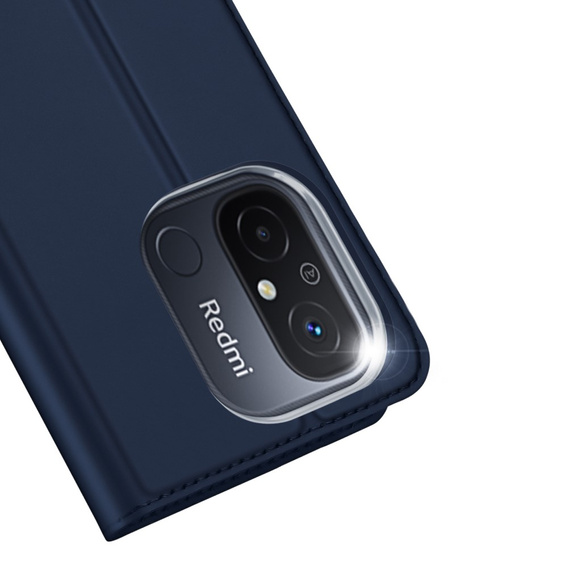 Dux Ducis Obal na mobil pre Xiaomi Redmi 12C, Skinpro, tmavomodré