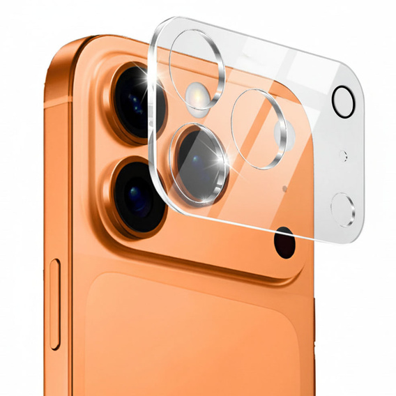 2x ERBORD ostrovček na kameru z tvrdeného skla pre iPhone 17 Pro Max