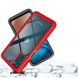Puzdro pre Motorola Moto G42 4G, Shockproof, s fóliou, červené