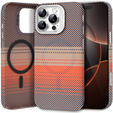 Puzdro pre iPhone 16 Pro Max, Frame Kickstand, pre MagSafe, Sunset Grey
