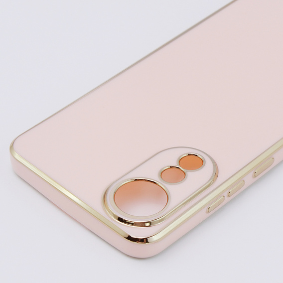 Puzdro pre Oppo A78 4G, Glamour CamShield, ružové rose gold