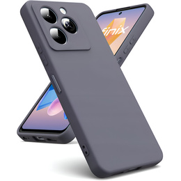 Obal na mobil pre Infinix Hot 40i, Silicone Lite, levanduľové