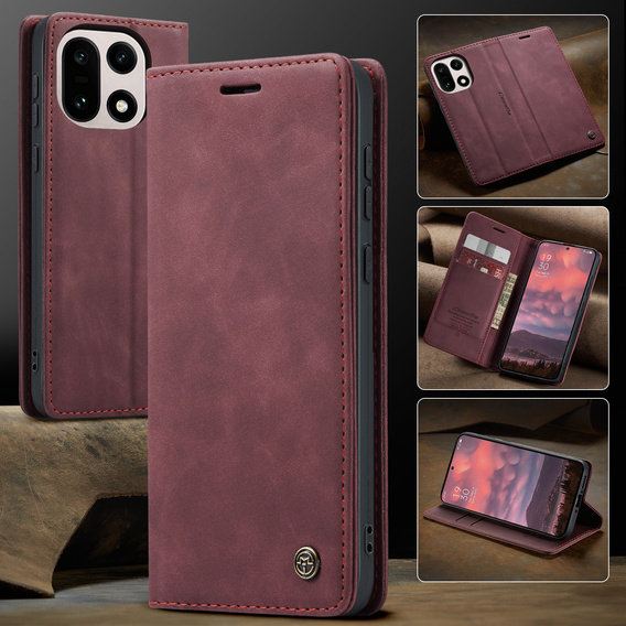 Puzdro CASEME v štýle peňaženky pre OnePlus 15