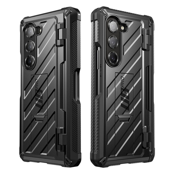 Puzdro Supcase Unicorn Beetle Pro so sklom 9H a priehradkou na Slim S-Pen pre Samsung Galaxy Z Fold6