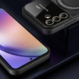 Pancierované puzdro pre Honor Magic 6 Lite 5G, Magnetic Ring, čierne