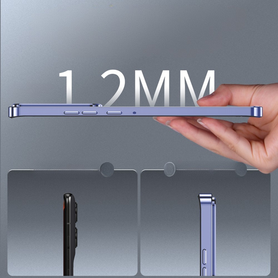 Ochranné puzdro na fotoaparát pre Motorola Edge 50 Pro 5G, CamShield MagSafe, fialové