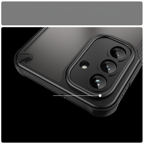 Obal na mobil pre Samsung Galaxy A26, Armor Frosted Case, čierne
