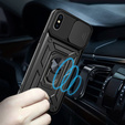 Obal na mobil pre iPhone XS MAX, CamShield Slide, čierne
