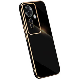 Puzdro pre Oppo Reno 11F 5G, Glamour CamShield, čierne