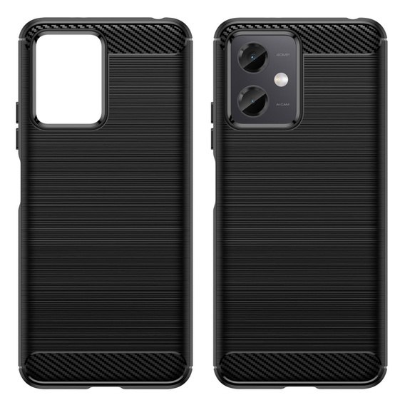 Obal na mobil pre Xiaomi Redmi Note 12 5G / POCO X5 5G, Carbon, čierne