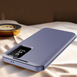 Flipové puzdro pre Samsung Galaxy S25 Ultra, Smart View Wallet, fialové