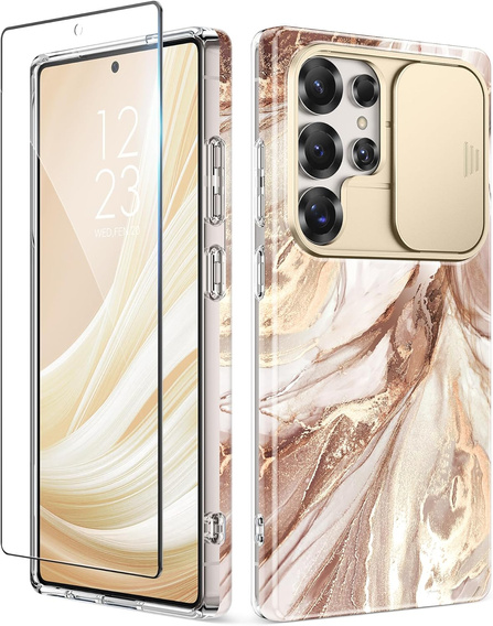 Odolné puzdro pre Samsung Galaxy S25 Ultra – Tongate MECH Series Clip, čierne