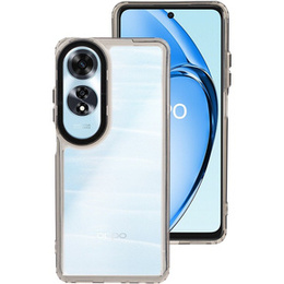 Obal na mobil pre Oppo A60, Fusion Hybrid, transparentné / čierne