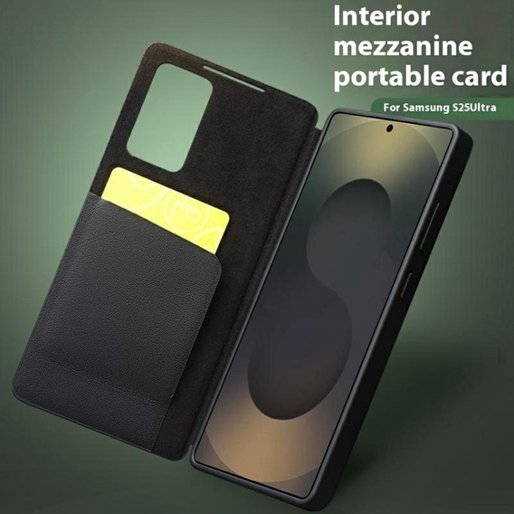 Kožené puzdro QIALINO pre Samsung Galaxy S25 Ultra