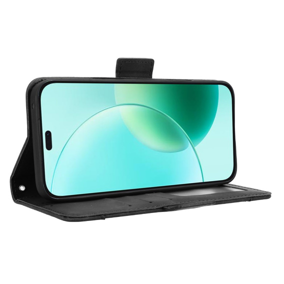 Klapkové puzdro pre Honor 400 Lite, Card Slot, čierne