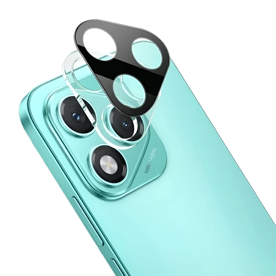 Tvrdené sklo na fotoaparát pre Honor 400 Lite, čierne