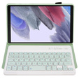 Puzdro + klávesnica Samsung Galaxy Tab A7 Lite 8.7 T220 / 225, svetlozelené