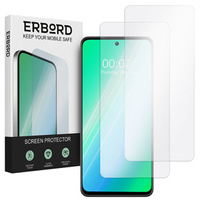 2x tvrdené sklo pre Xiaomi Redmi Note 12 4G/5G / POCO X5 5G, ERBORD 9H Hard Glass na displeji