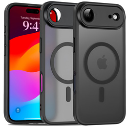 Matné puzdro pre iPhone Air, pre MagSafe, s ochranou fotoaparátu, matné čierne