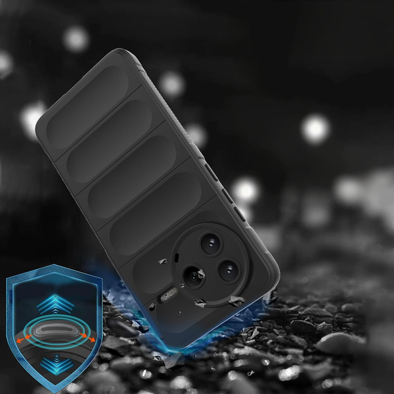 Obal na mobil pre Xiaomi Poco F7 Pro, Gaming Shockproof, čierne