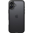 Puzdro Spigen pre iPhone 16 Plus, Ultra Hybrid, čierne + tvrdené sklo 9H