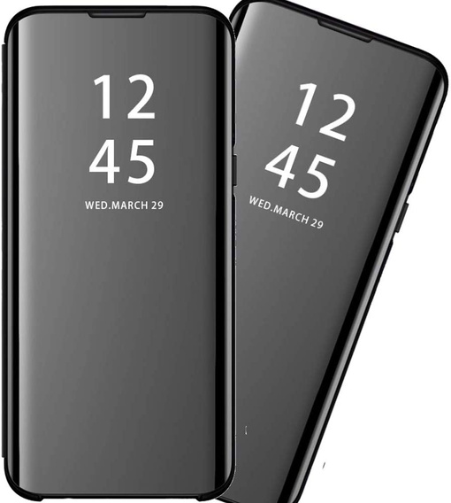 Obal na mobil pre LG K61, Clear View, čierne