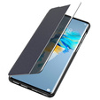 Flipové puzdro pre Huawei Mate 40 Pro, Side View, tmavomodré