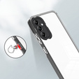Obal na mobil pre Samsung Galaxy A14 5G, Fusion Hybrid, transparentné / čierne