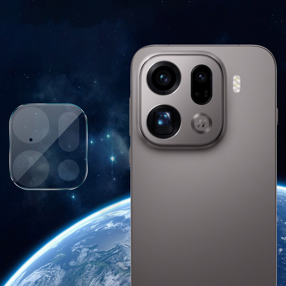 2x ERBORD tvrdené sklo na ochranu displeja pre Oppo Find X9 Pro