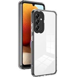 Obal na mobil pre Samsung Galaxy A14 5G, Fusion Hybrid, transparentné / čierne